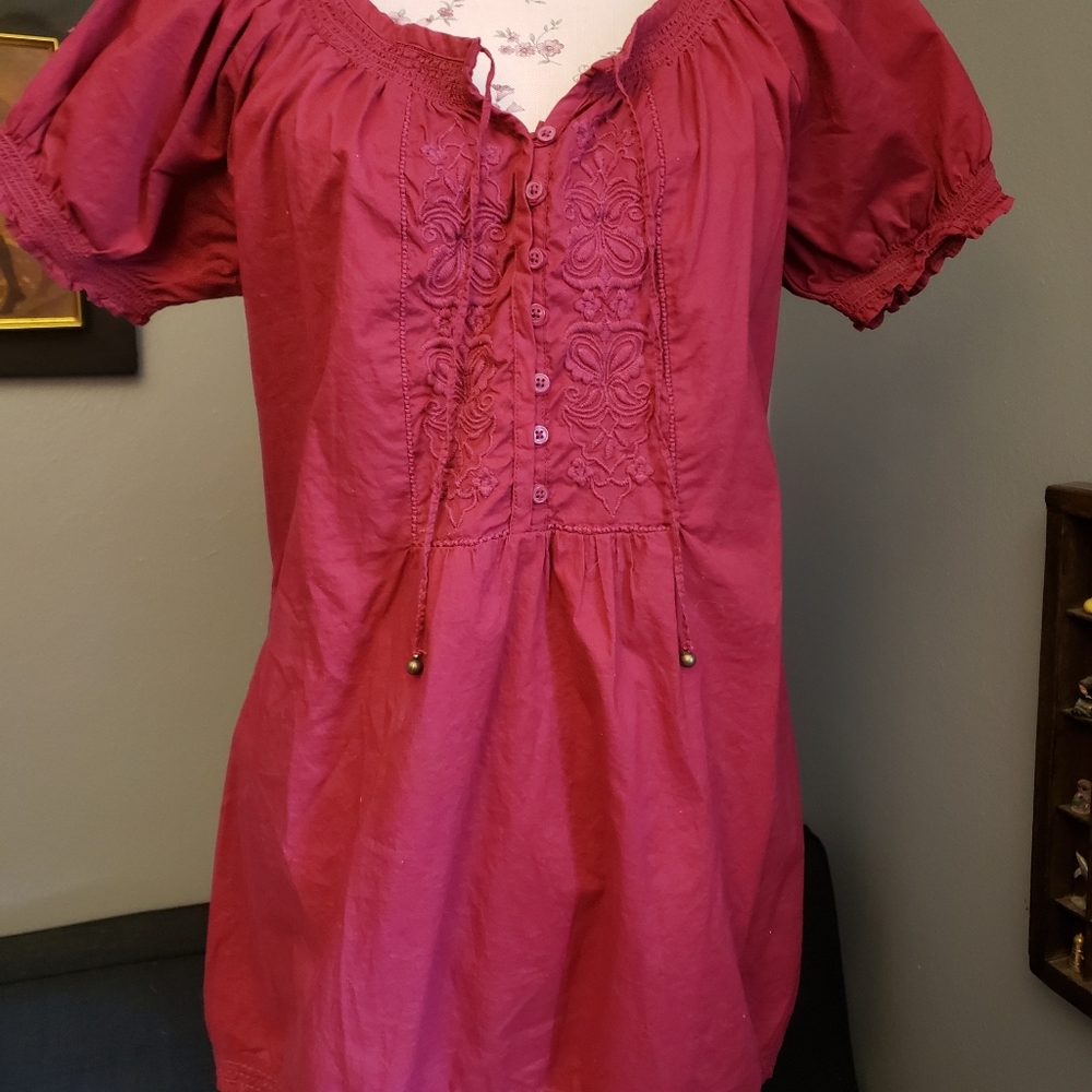 Peasant top
